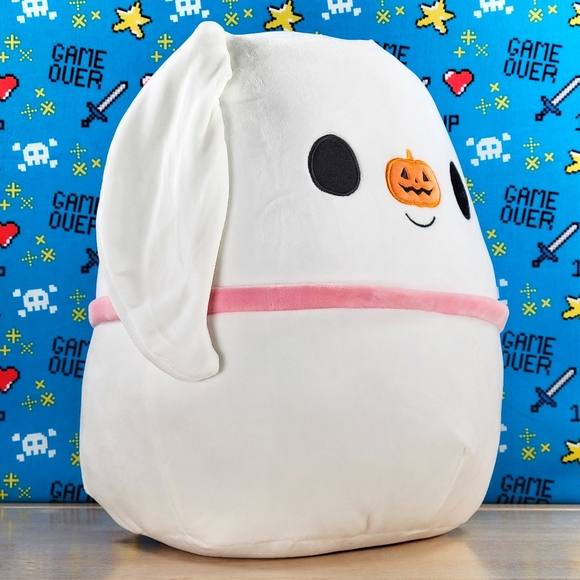 Squishmallow Zero Nightmare Before Christmas 12" UltraSoft Halloween Plush NWT - Picture 2 of 12
